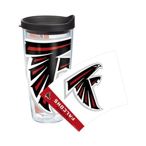 Atlanta Falcons Colossal 24 oz. Tervis Tumbler with Lid - (Set of 2)-Tumbler-Tervis-Top Notch Gift Shop