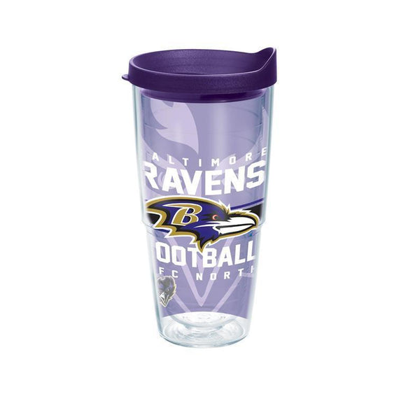 Baltimore Ravens Gridiron 24 oz. Tervis Tumbler with Lid - (Set of 2)-Tumbler-Tervis-Top Notch Gift Shop