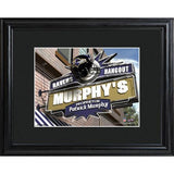 Baltimore Ravens Personalized Tavern Sign Print with Matted Frame-Print-JDS Marketing-Top Notch Gift Shop