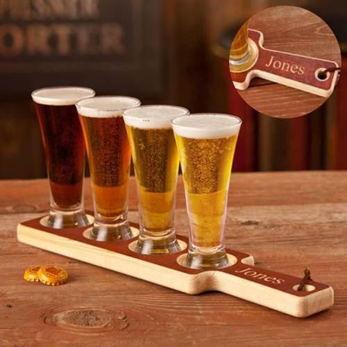 Beer Personalized Tasting Set-Pilsner Glass-JDS Marketing-Top Notch Gift Shop