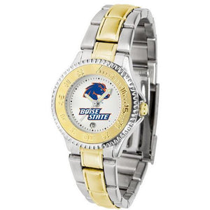 Boise State Broncos Ladies Competitor Two-Tone Band Watch-Watch-Suntime-Top Notch Gift Shop