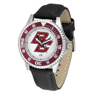 Boston College Eagles Competitor - Poly/Leather Band Watch-Watch-Suntime-Top Notch Gift Shop