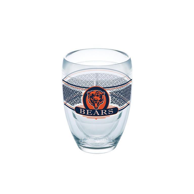Chicago Bears 9 oz. Tervis Stemless Wine Glass - (Set of 2)