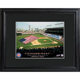 Chicago Cubs Personalized Ballpark Print with Matted Frame-Print-JDS Marketing-Top Notch Gift Shop