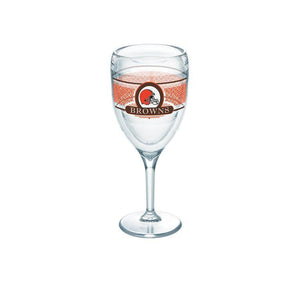 Cleveland Browns 9 oz. Tervis Wine Glass - (Set of 2)-Wine Glass-Tervis-Top Notch Gift Shop