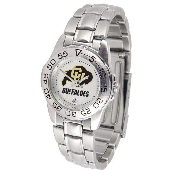 Colorado Buffaloes Ladies Steel Band Sports Watch-Watch-Suntime-Top Notch Gift Shop