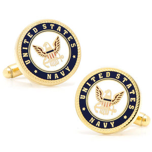 US Navy Cufflinks-Cufflinks-Cufflinks, Inc.-Top Notch Gift Shop