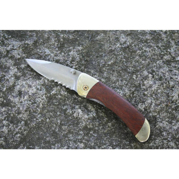 Engraved Classic Folding Pocket Knife - Rosewood-Pocket Tool-Parker River Knife-Top Notch Gift Shop