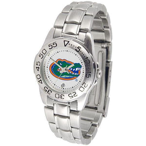 Florida Gators Ladies Steel Band Sports Watch-Watch-Suntime-Top Notch Gift Shop