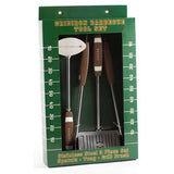 Football 3 Piece Barbeque Tool Set-Barbeque Tool-Companion Group-Top Notch Gift Shop