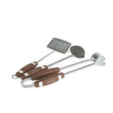 Football 3 Piece Barbeque Tool Set-Barbeque Tool-Companion Group-Top Notch Gift Shop