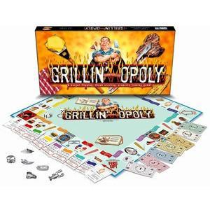 Grillin-opoly Monopoly Board Game-Game-Late For The Sky-Top Notch Gift Shop