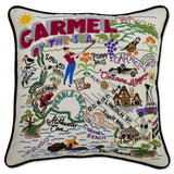 Carmel Embroidered CatStudio Pillow-Pillow-CatStudio-Top Notch Gift Shop