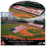 Boston Red Sox Personalized Ballpark Print with Matted Frame-Print-JDS Marketing-Top Notch Gift Shop