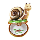 Escargot - Snail Limoges Box by Rochard™-Limoges Box-Rochard-Top Notch Gift Shop