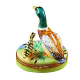 Duck With Baby Limoges Box by Rochard™-Limoges Box-Rochard-Top Notch Gift Shop