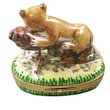 Cougar With Baby Limoges Box by Rochard™-Limoges Box-Rochard-Top Notch Gift Shop