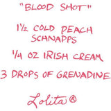 Blood Shot Party Shot Glass by Lolita®-Shot Glass-Designs by Lolita® (Enesco)-Top Notch Gift Shop