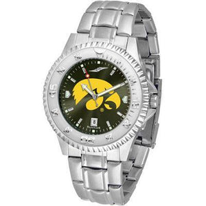 Iowa Hawkeyes Competitor AnoChrome - Steel Band Watch-Watch-Suntime-Top Notch Gift Shop