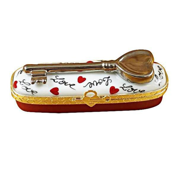 Key To My Heart Limoges Box by Rochard™-Limoges Box-Rochard-Top Notch Gift Shop
