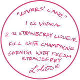 Lover's Lane Martini Glass by Lolita®-Martini Glass-Designs by Lolita® (Enesco)-Top Notch Gift Shop