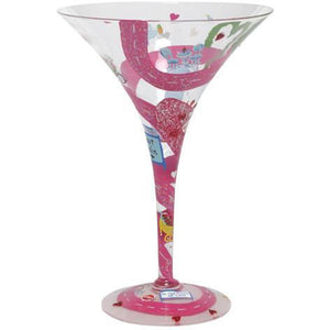 Lover's Lane Martini Glass by Lolita®-Martini Glass-Designs by Lolita® (Enesco)-Top Notch Gift Shop