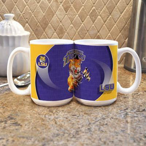 LSU "Mascot" Mug - (Set of 2)-Mug-Memory Company-Top Notch Gift Shop