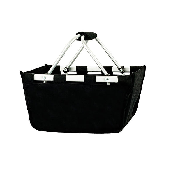 Black Mini Market Tote - Personalized-Bag-Viv&Lou-Top Notch Gift Shop