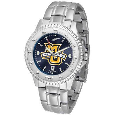 Marquette Golden Eagles Competitor AnoChrome - Steel Band Watch-Watch-Suntime-Top Notch Gift Shop