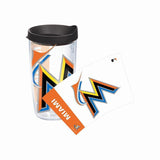 Miami Marlins Colossal 16 oz. Tervis Tumbler with Lid - (Set of 2)-Tumbler-Tervis-Top Notch Gift Shop