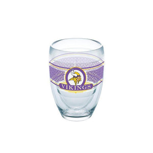 Minnesota Vikings 9 oz. Tervis Stemless Wine Glass - (Set of 2)-Stemless Wine Glass-Tervis-Top Notch Gift Shop