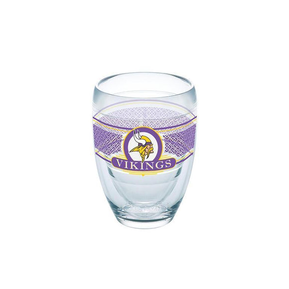 Minnesota Vikings 9 oz. Tervis Stemless Wine Glass - (Set of 2)-Stemless Wine Glass-Tervis-Top Notch Gift Shop