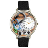 Music Lover Watch in Silver (Large)-Watch-Whimsical Gifts-Top Notch Gift Shop