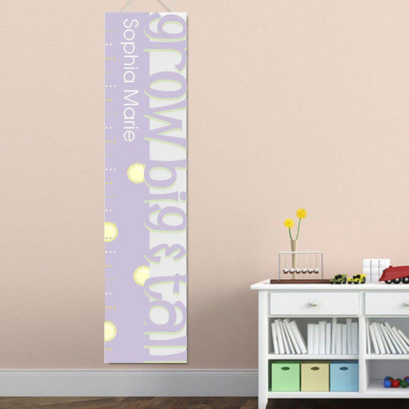 Lavender Big and Tall Personalized Growth Chart-Height Chart-JDS Marketing-Top Notch Gift Shop
