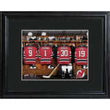 New Jersey Devils Personalized Locker Room Print with Matted Frame-Print-JDS Marketing-Top Notch Gift Shop