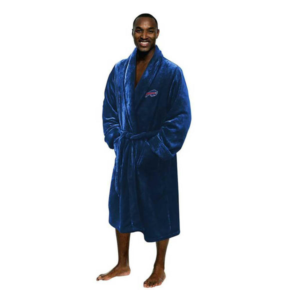 Buffalo Bills Men's Silk Touch Plush Bath Robe-Bathrobe-Northwest-Top Notch Gift Shop