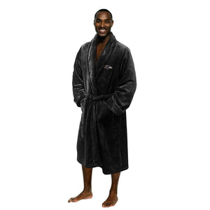 Baltimore Ravens Men's Silk Touch Plush Bath Robe-Bathrobe-Northwest-Top Notch Gift Shop