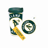 Oakland Athletics Colossal 16 oz. Tervis Tumbler with Lid - (Set of 2)-Tumbler-Tervis-Top Notch Gift Shop