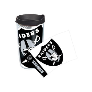 Oakland Raiders Colossal 16 oz. Tervis Tumbler with Lid - (Set of 2)-Tumbler-Tervis-Top Notch Gift Shop