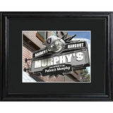 Oakland Raiders Personalized Tavern Sign Print with Matted Frame-Print-JDS Marketing-Top Notch Gift Shop