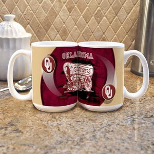 Oklahoma University "Mascot" Mug - (Set of 2)-Mug-Memory Company-Top Notch Gift Shop