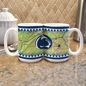 Penn State University "Road To" Mug - (Set of 2)-Mug-Memory Company-Top Notch Gift Shop