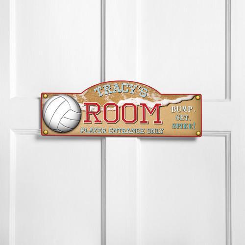 Beach Volleyball Personalized Room Sign-Wall Art-JDS Marketing-Top Notch Gift Shop