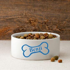Bright Treats Personalized Colorful Classic Small Dog Bowl-Dog Bowl-JDS Marketing-Top Notch Gift Shop