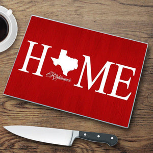 Home State Personalized Cutting Board-Cutting Board-JDS Marketing-Top Notch Gift Shop