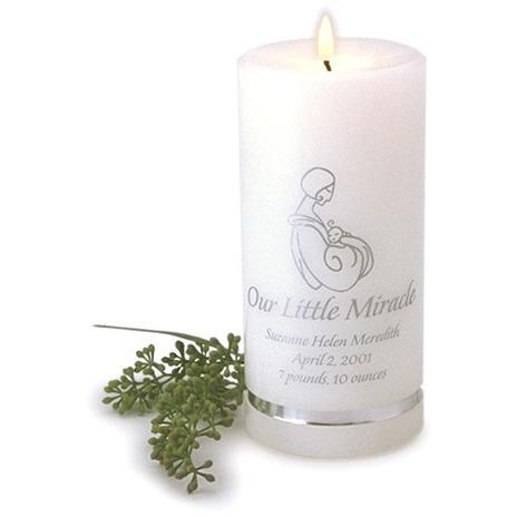 Our Little Miracle Personalized Candle-Candle-JDS Marketing-Top Notch Gift Shop