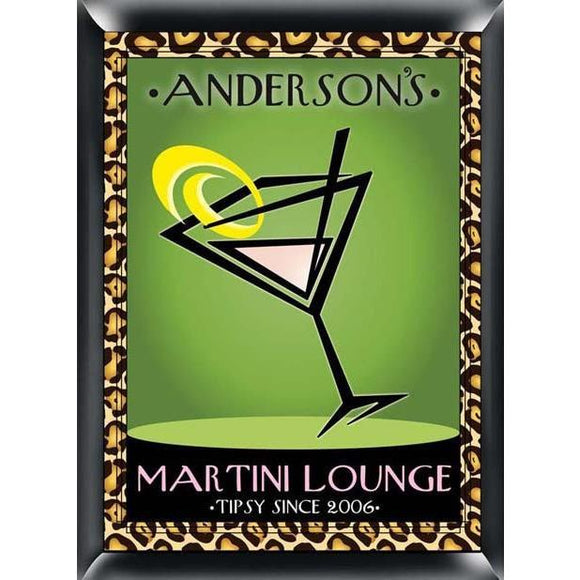 Traditional Cosmo Chic Personalized Tavern Sign-Tavern Sign-JDS Marketing-Top Notch Gift Shop