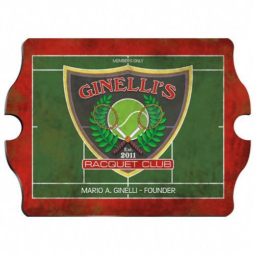 Racquet Club Personalized Vintage Style Tavern Sign-Tavern Sign-JDS Marketing-Top Notch Gift Shop