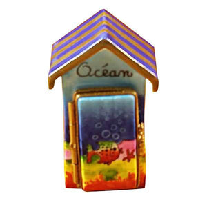 Beach Cabana -Ocean Decor Limoges Box by Rochard™-Limoges Box-Rochard-Top Notch Gift Shop