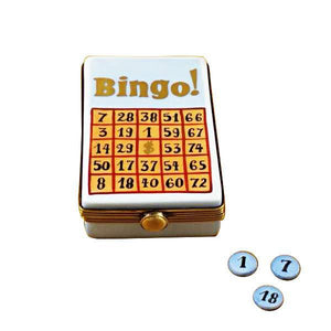 Bingo Game Limoges Box by Rochard™-Limoges Box-Rochard-Top Notch Gift Shop